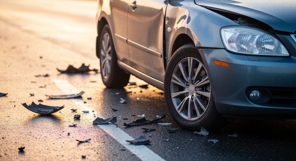 Kierowca z zakazem ucieka pieszo po kolizji w Krotoszynie