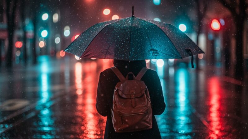 Ostrzeżenie drugiego stopnia: Intensywne deszcze nad Wielkopolską!