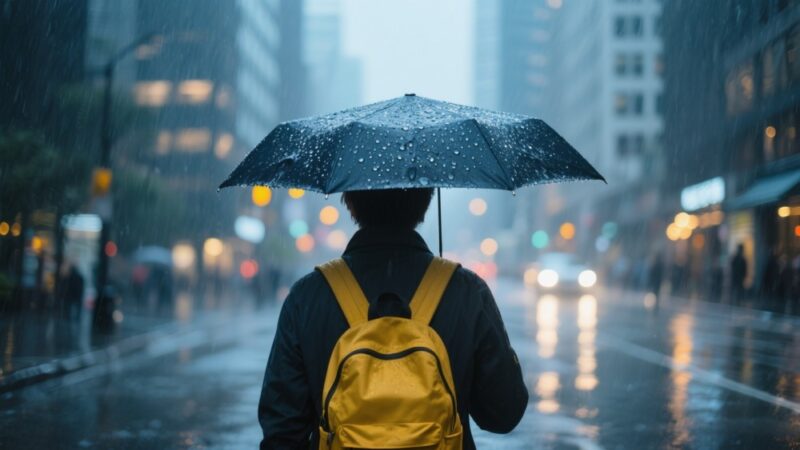 Silny wiatr w Wielkopolsce – nowe ostrzeżenie meteorologiczne